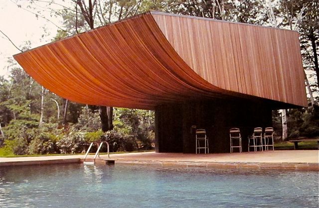 The pool house at Turetsky House - Norman Jaffe | Adsum