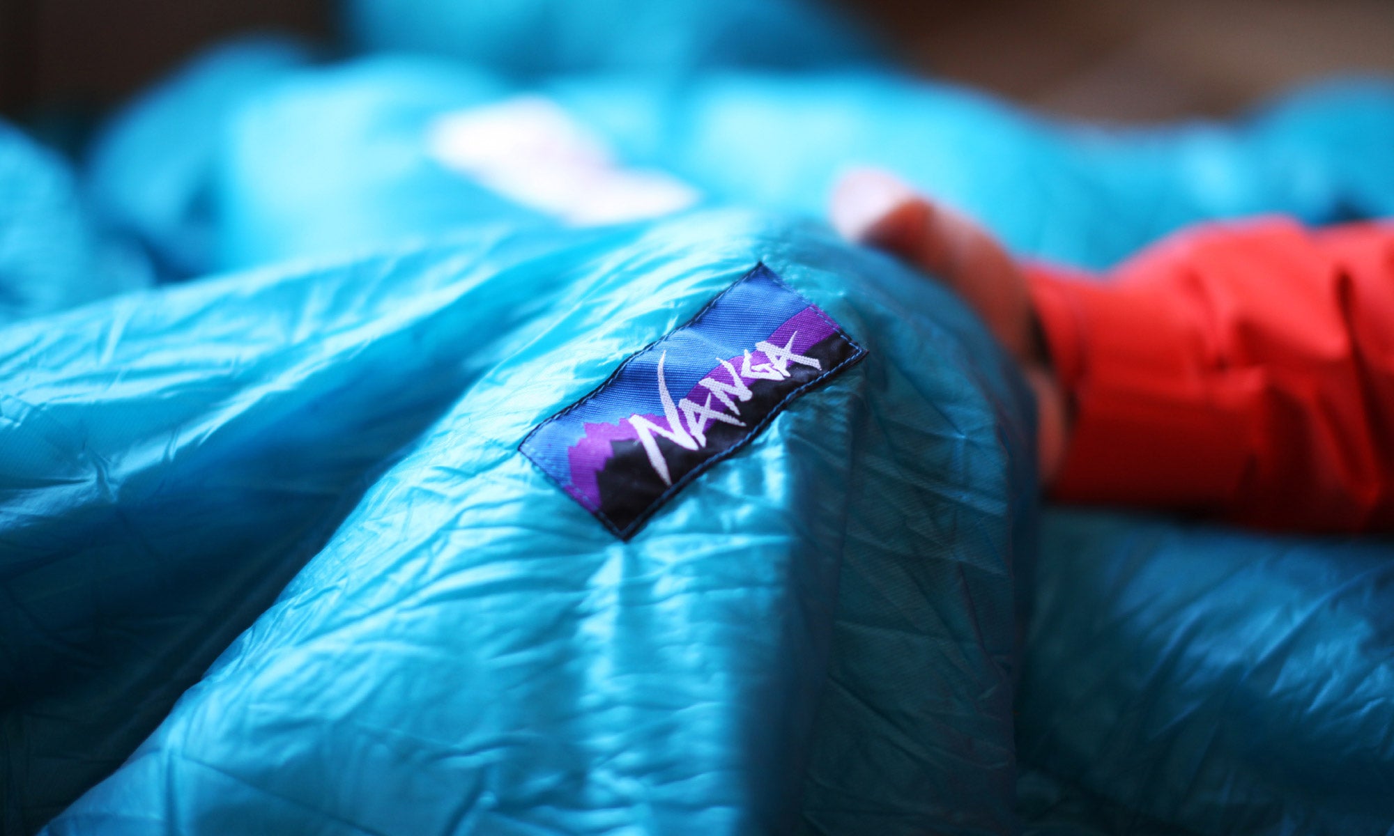 Nanga Sleeping Bag and Label