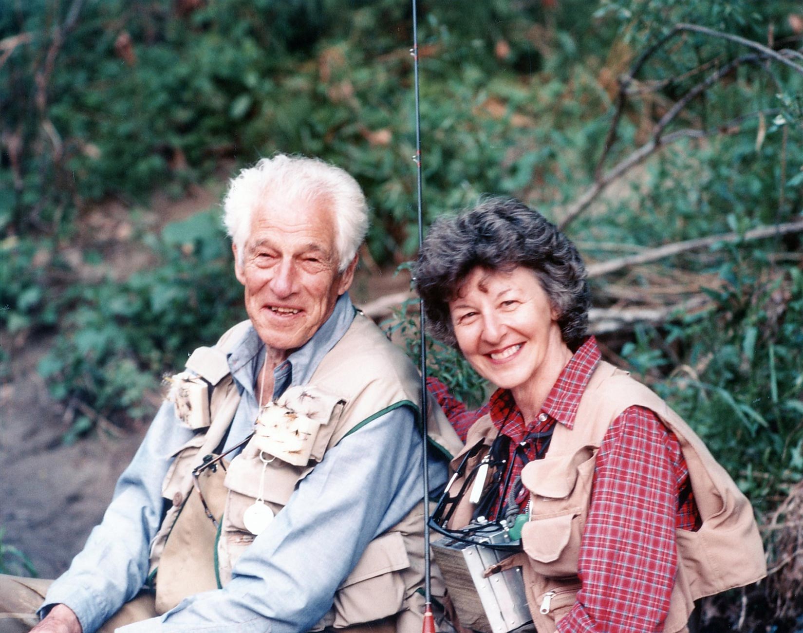 Joan and Lee Wulff Together - Adsum