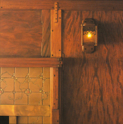 Greene and Green Lamp, Thorson House - Adsum