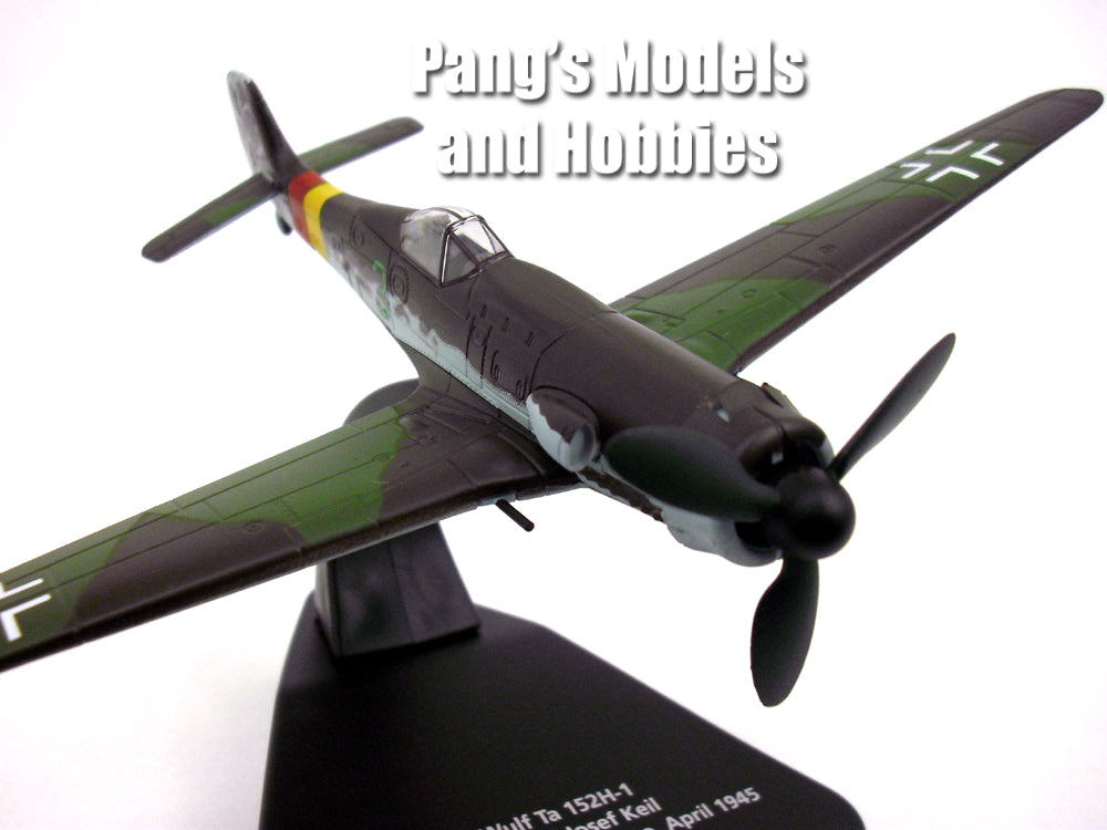 Focke Wulf Ta 152 1 72 Scale Diecast Metal Model By Oxford – Pangs