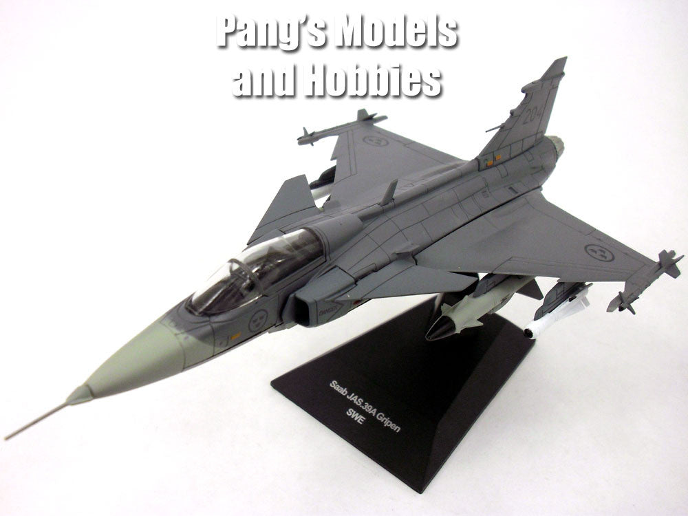 Saab Jas 39 Gripen Swedish Af 1 72 Scale Diecast Model By Deagostini Pang S Models And Hobbies