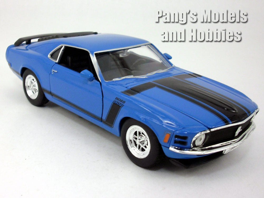 Ford Mustang Boss 302 1970 1/24 Diecast Metal Model by Welly – Pang's ...