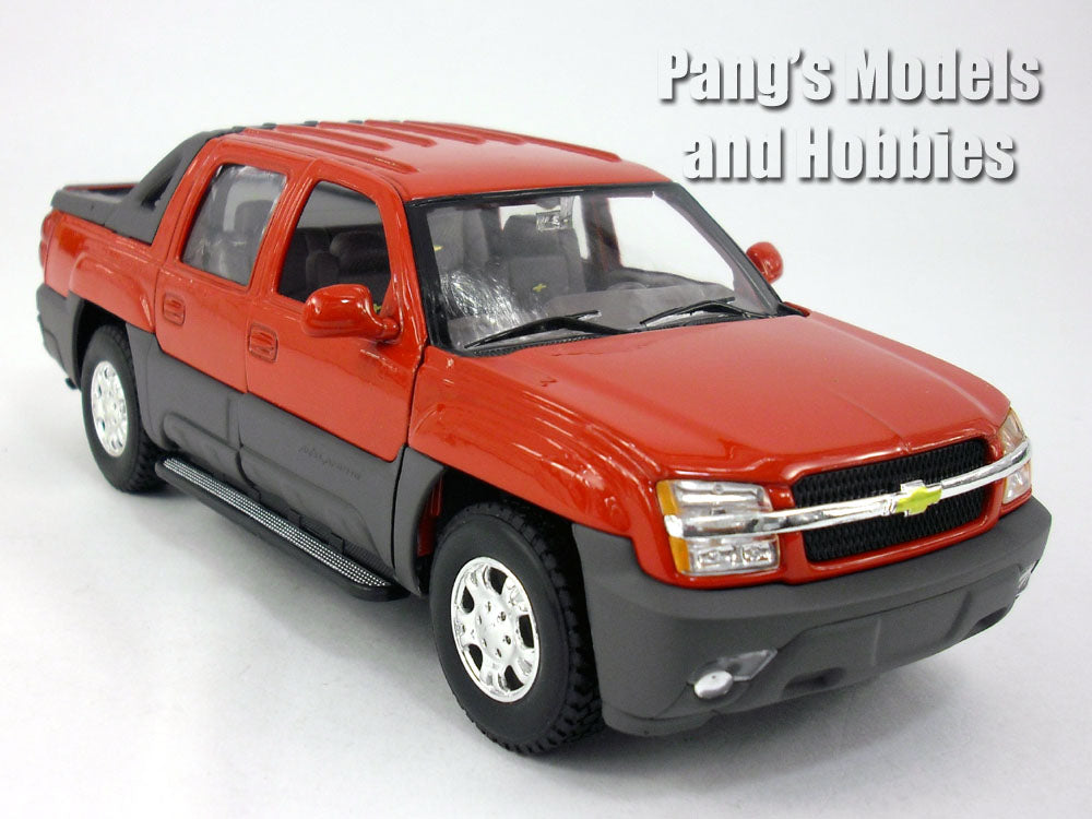 Chevy Avalanche 2002 1/24 Diecast Metal Model by Welly – Pang's Models and  Hobbies