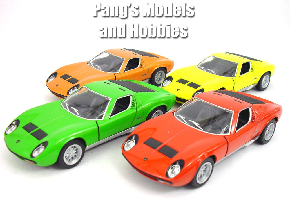 5 inch Lamborghini Miura P400 1/34 Scale Diecast Model by Kinsmart – Pang's  Models and Hobbies