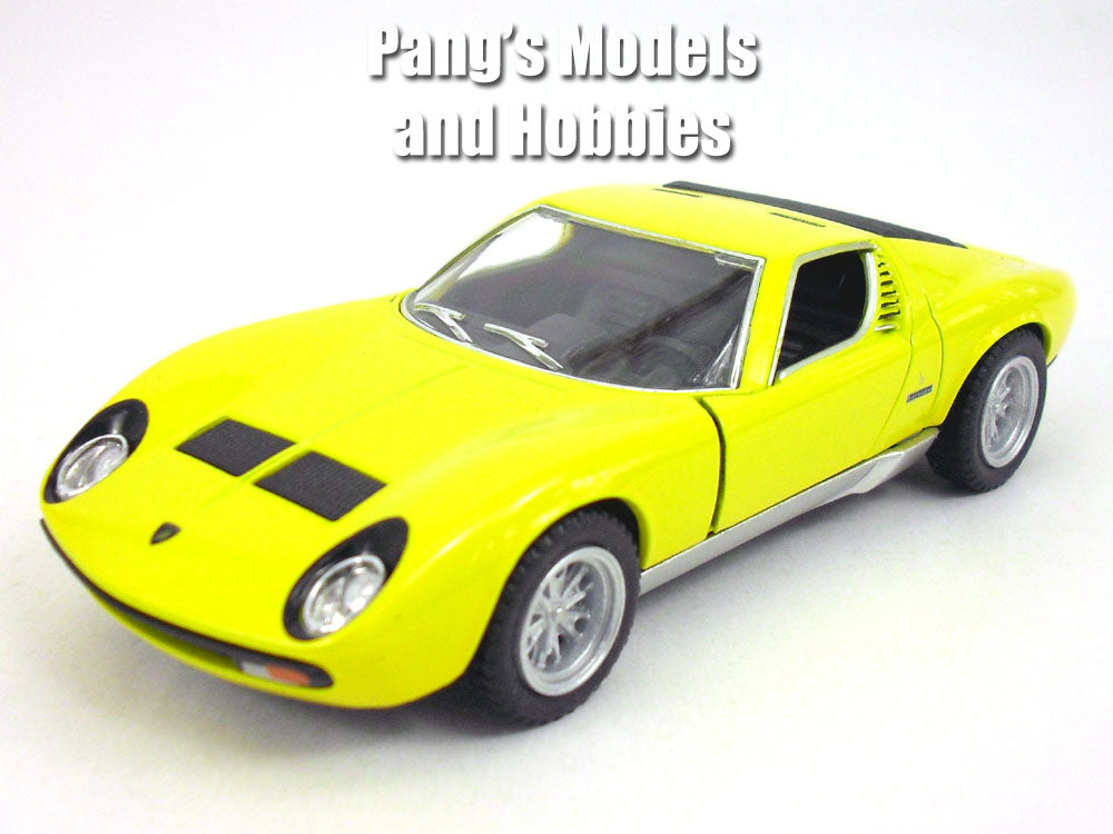 5 inch Lamborghini Miura P400 1/34 Scale Diecast Model by Kinsmart – Pang's  Models and Hobbies