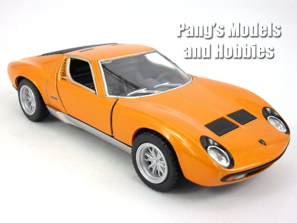 5 inch Lamborghini Miura P400 1/34 Scale Diecast Model by Kinsmart – Pang's  Models and Hobbies