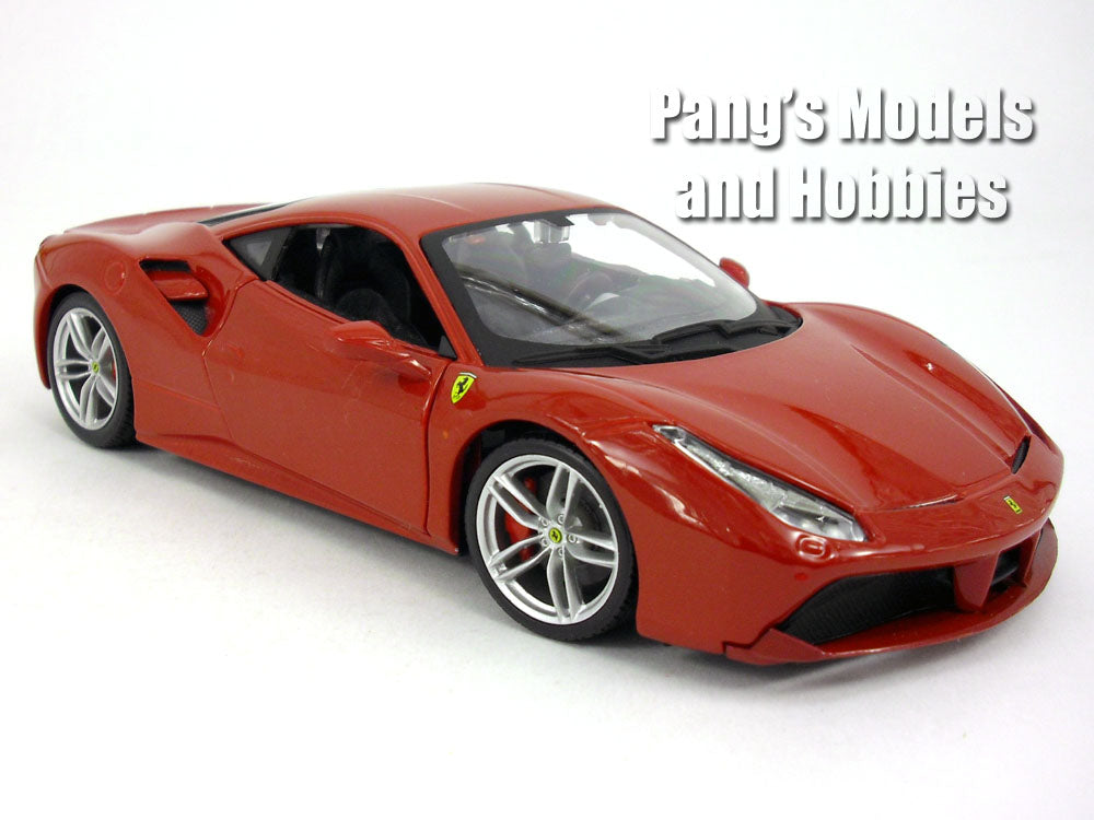 Ferrari 488 Gtb 2015 124 Scale Diecast Model By Bburago