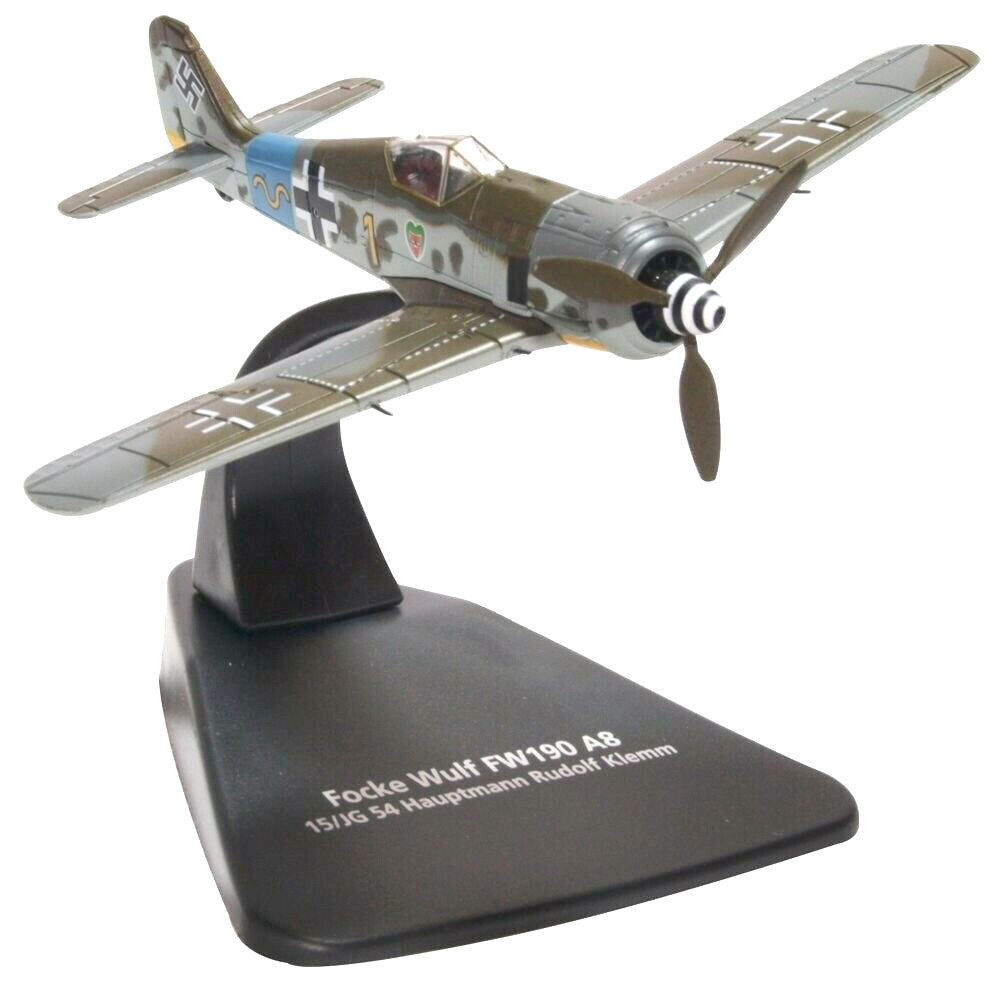 Focke Wulf Fw 190 Fw 190a8 Rudolf Klemm 1 72 Scale Diecast Metal M