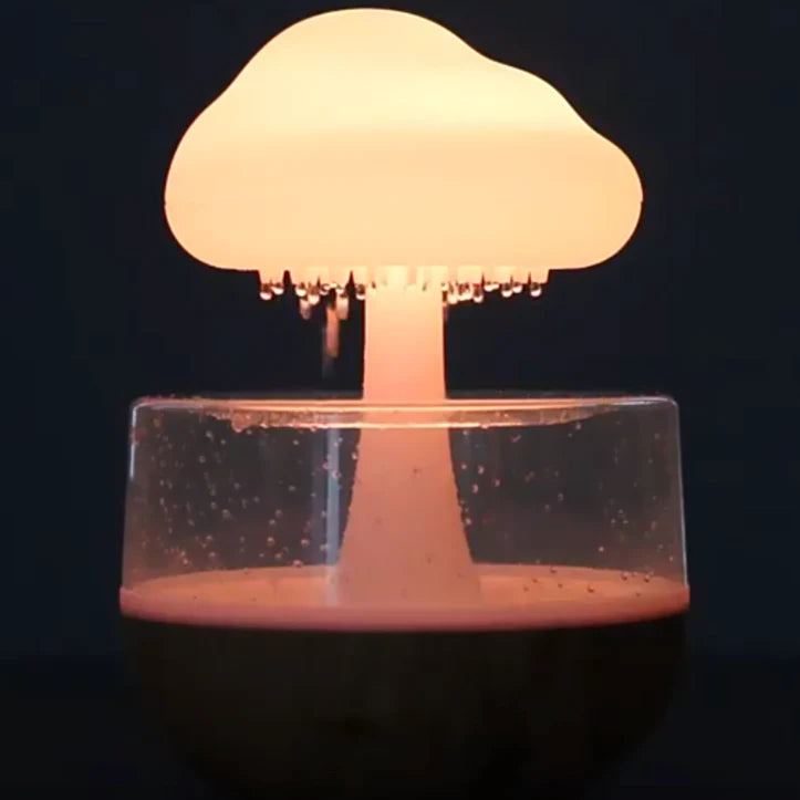 Rain Cloud Humidifier Essential Oil Diffuser With Night Light & Aromatherapy | Relaxing Mood Water Drop