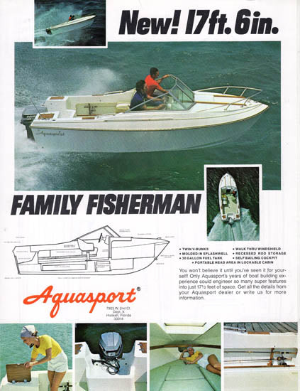 Aquasport 176 Family Fisherman Brochure Sailinfo I Boatbrochure Com