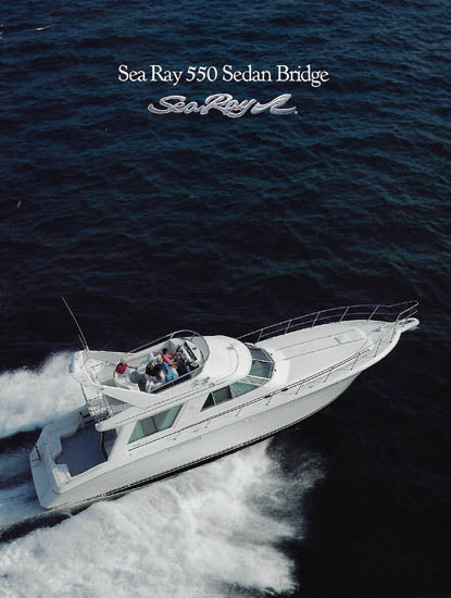 Sea Ray 550 Sedan Bridge Brochure Sailinfo I Boatbrochure Com