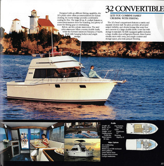 carver yachts brochures