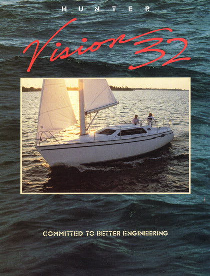 Hunter 32 Vision Brochure Sailinfo I Boatbrochure Com