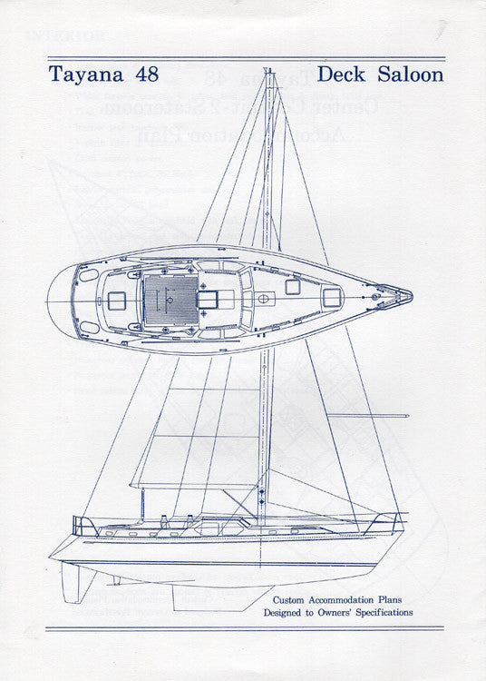 tayana 48 sailboat data