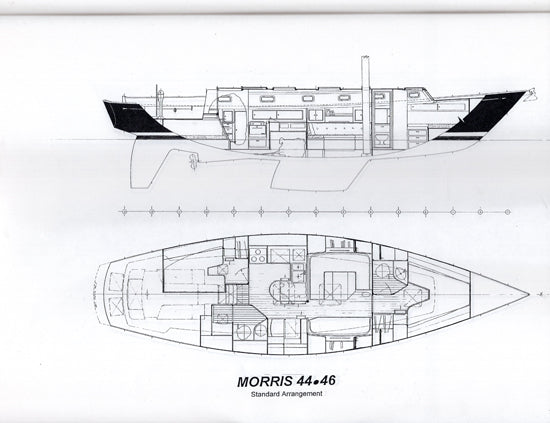 morris 44 sailboat