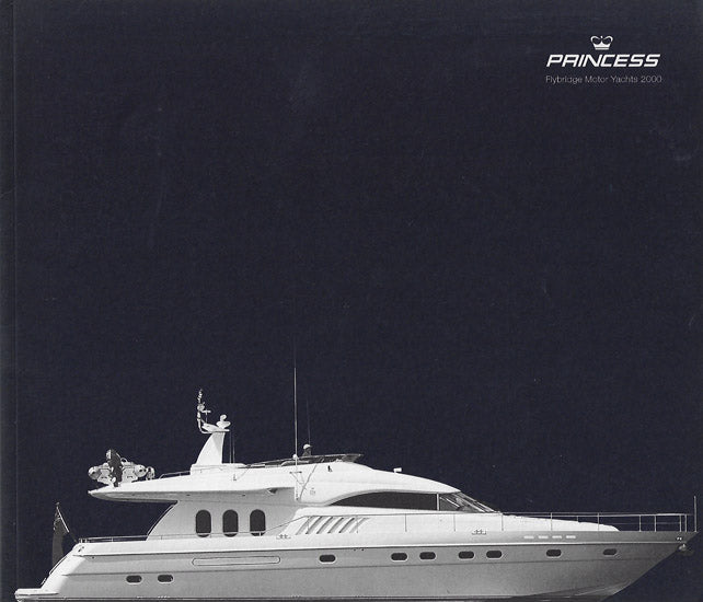 princess yacht brochure