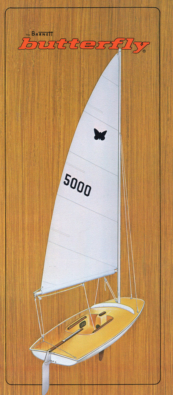 barnett butterfly sailboat parts