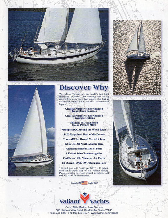 valiant 42 sailboat data