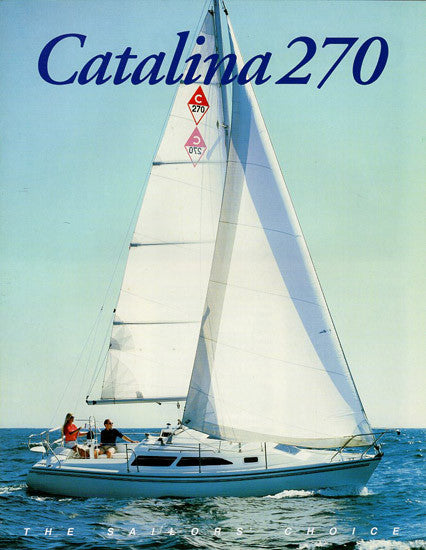 catalina 270 sailboat data