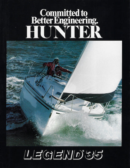 Hunter 35 Legend Brochure Sailinfo I Boatbrochure Com