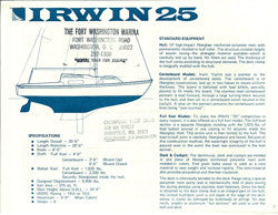 Irwin 25 Brochure