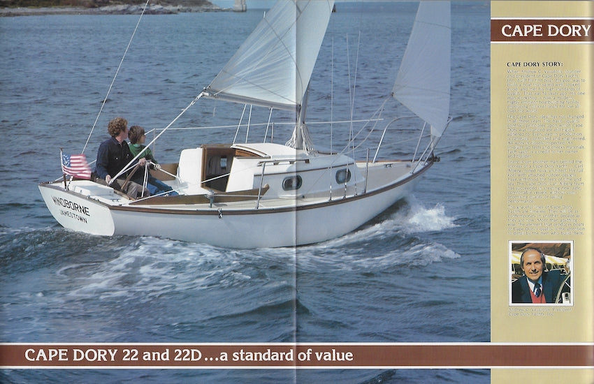 cape dory 22 sailboat data