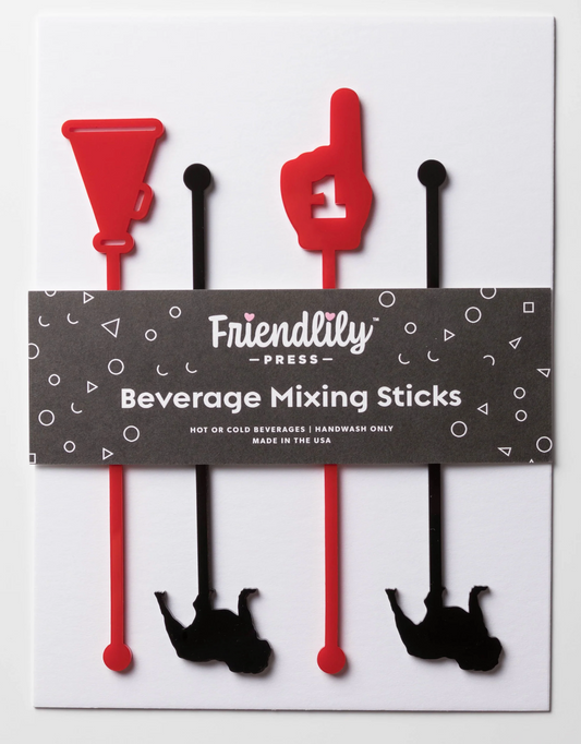 Tailgate Drink Stirrer Sets by Friendlily Press