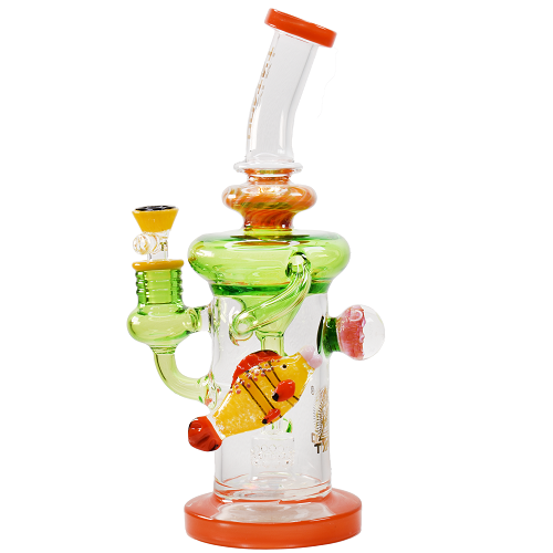  T'ATAOO 11.75" Deep Sea Recycler Water Pipe by Lookah 