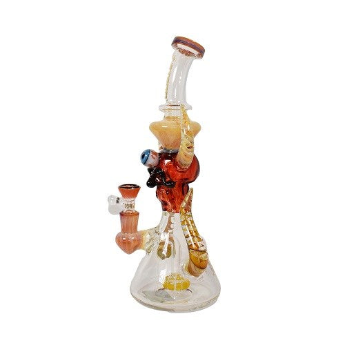  T'ATAOO 11.5" King of Hell Water Pipe by Lookah 