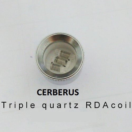  Cerberus/RDA Triple Quartz Rod Replacement Wax Coils 