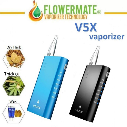  Flowermate V5.0X Vaporizer for Wax/Dry Herb 