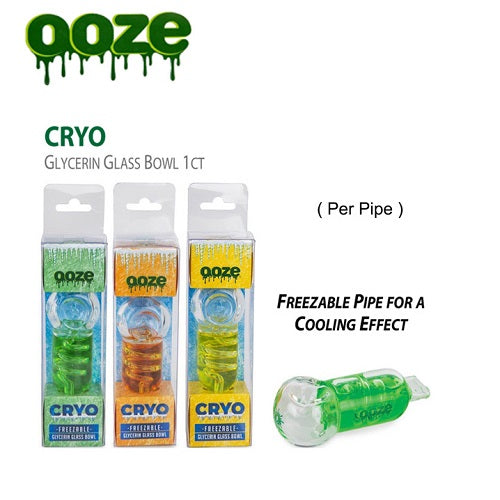  Ooze Cryo Glycerin Filled Bowl 