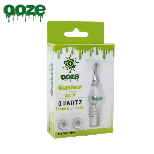  Ooze Gusher Glass Globe Quartz Coil 510 Atomizer 