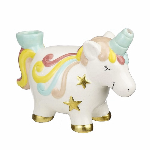  Roast & Toast Unicorn Shaped Novelty Hand Pipe 