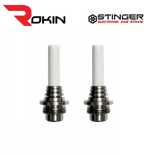  Rokin Stinger Electronic Dab Straw Replacement Tip 2 Pack 