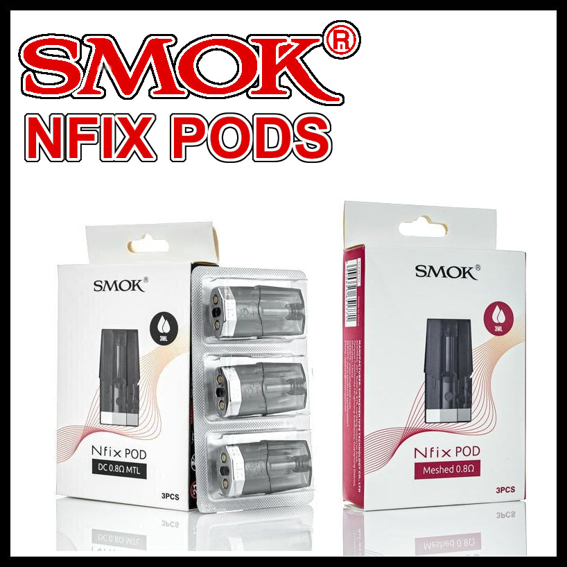  Smok NFix Replacement Pods (3-pack) 