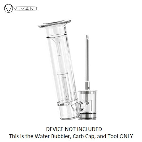  Vivant Incendio Glass Water Bubbler with Carb Cap 