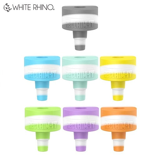  White Rhino Reclaim It Glow In The Dark Silicone Reclaim Catcher 