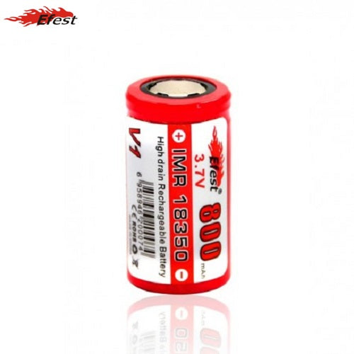  Efest IMR 800mAh 18350 High Drain Rechargeable Battery 