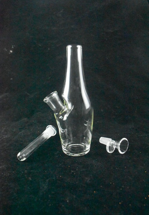  Sake Bottle Glass Water Pipe 