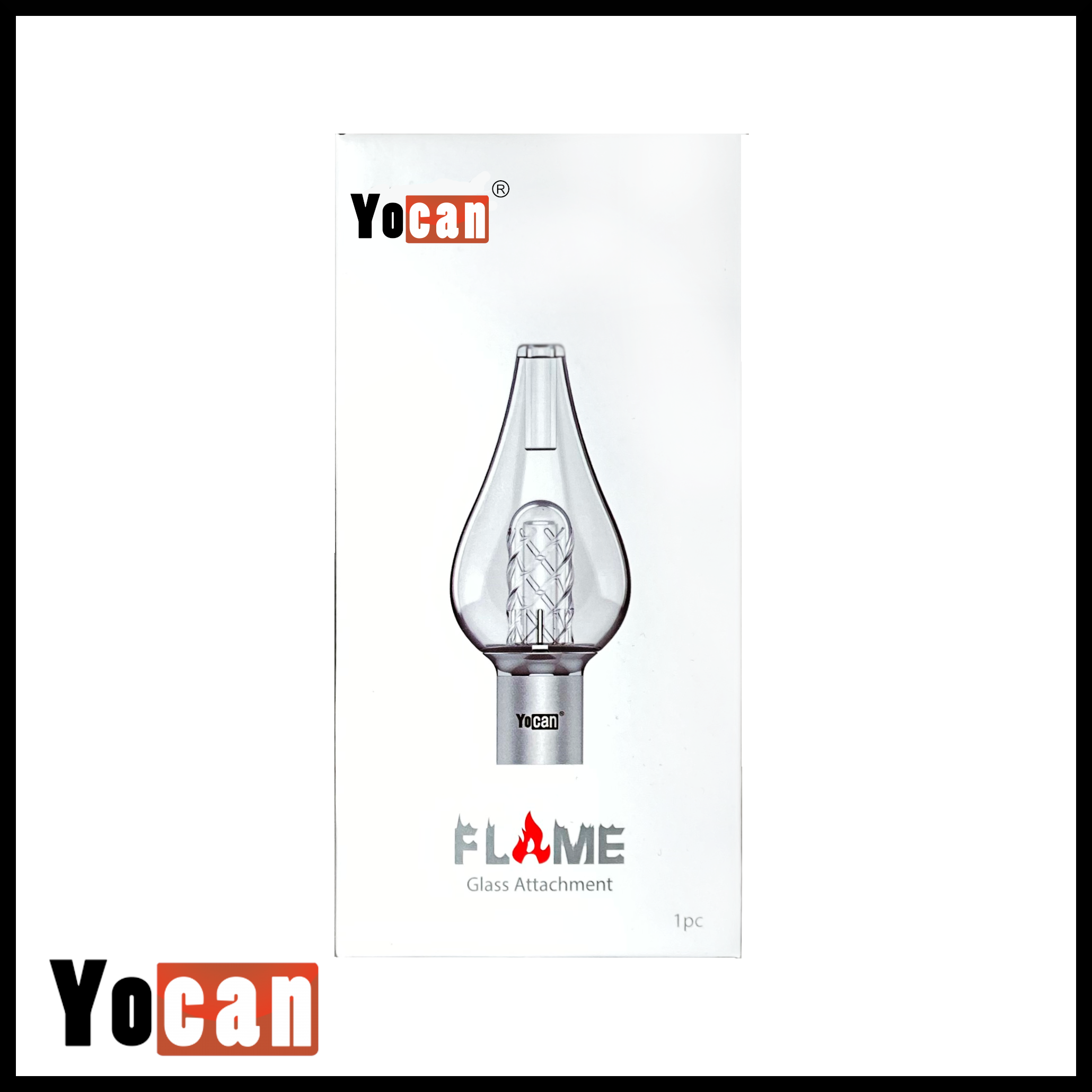  Yocan FLAME Replacement Glass Bubbler Attachment 