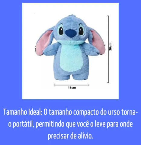 ÚLTIMAS UNIDADES) Ursinho Original Stitch Bolsa Térmica da Disney