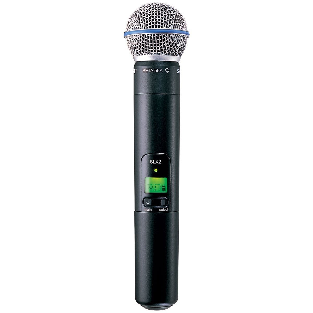 Shure SLX2/BETA58 Handheld Transmitter with BETA 58A Microphone