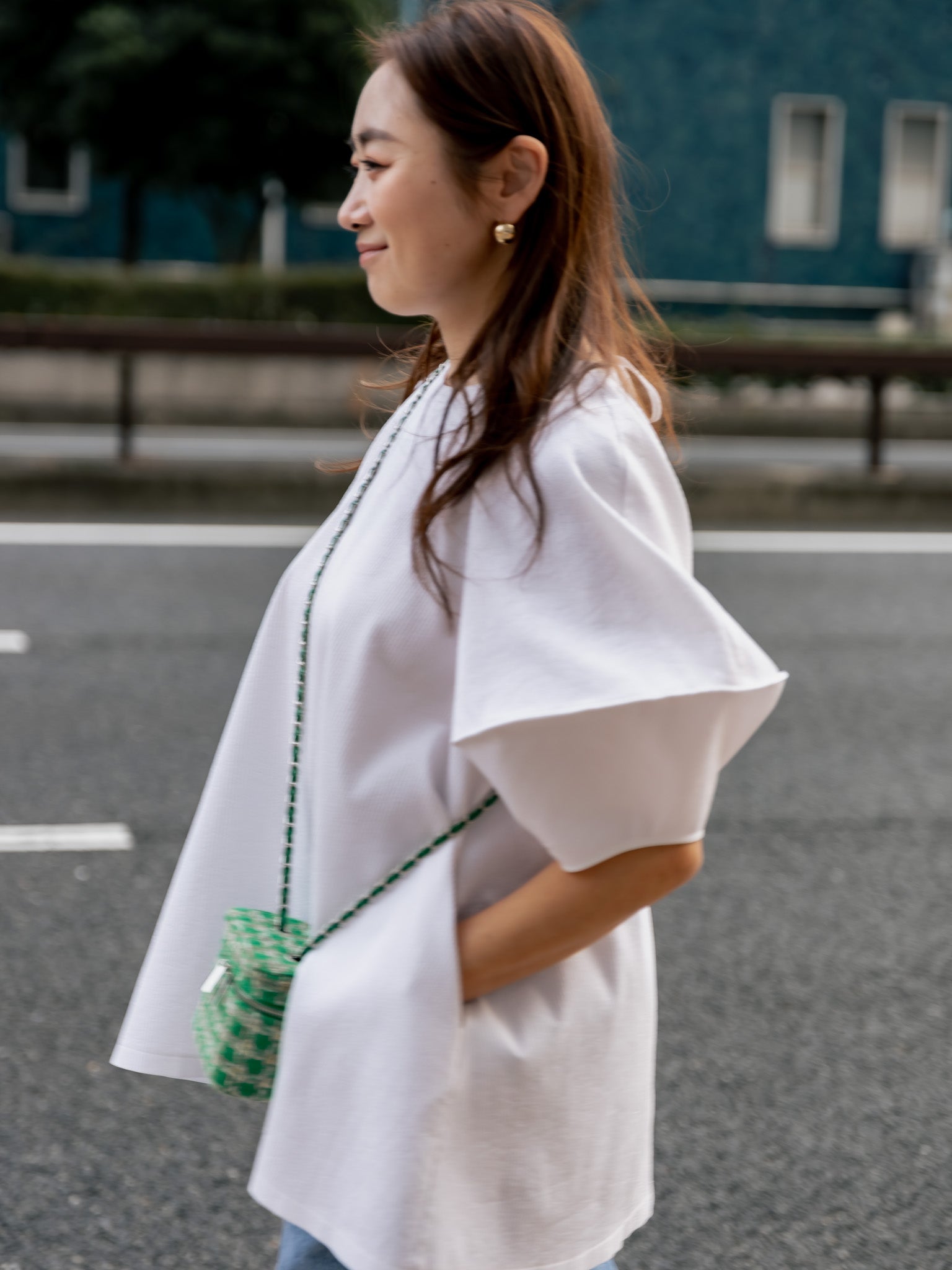 軽量な折り畳み自転車 リテン liten candy Tunic Blouse-WHITE 完売品