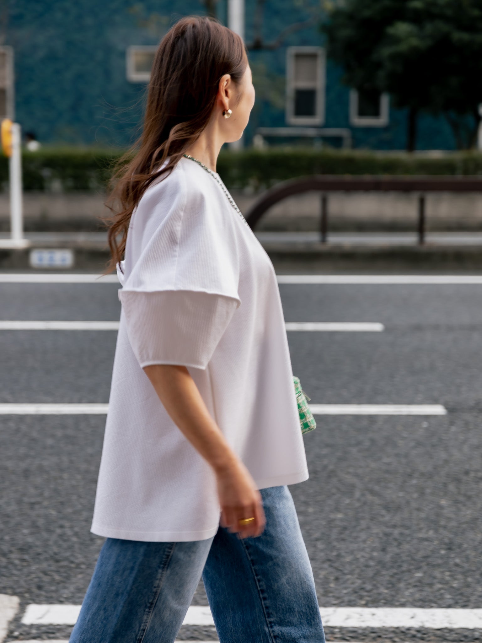 【予約販売】Candy Tunic Blouse-WHITE