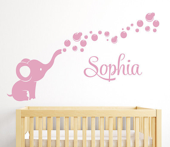 Home Decor Butterflies Monkey Elephant Wall Stickers Baby