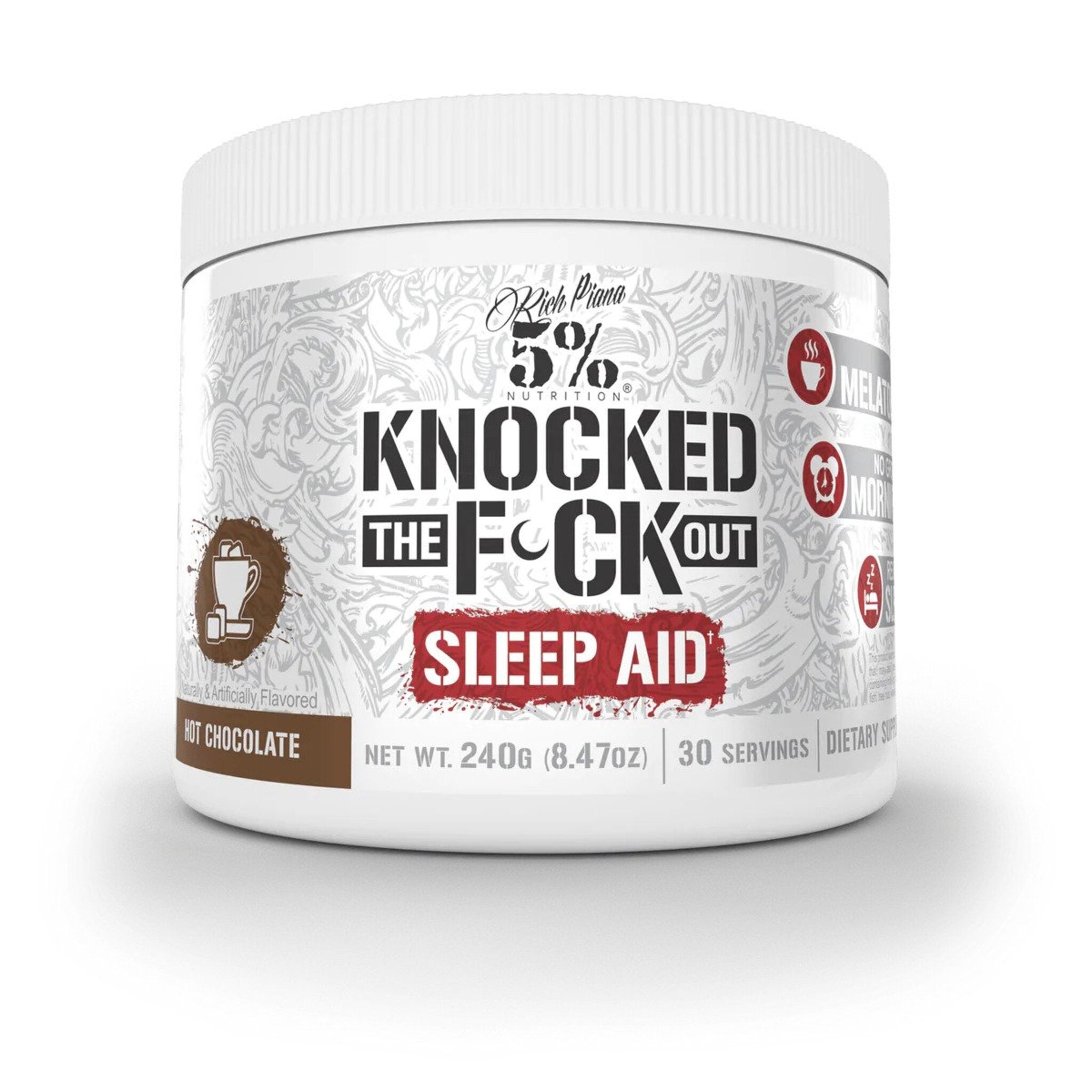 the subtle art of not giving a f*ck Knocked The F*ck Out Sleep Aid, Rich Piana, 204g