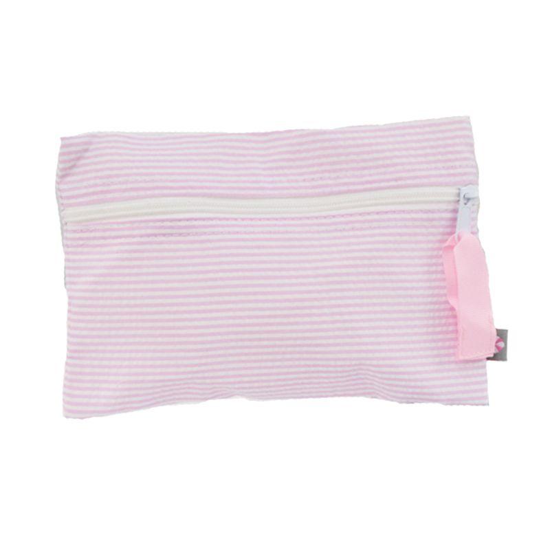 Oh Mint! Cosmo Bag in Pink Seersucker