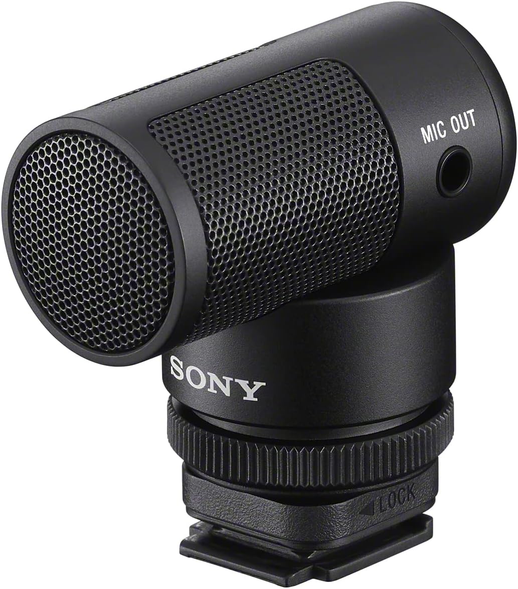 Certified Refurbished - Sony Vlogger Shotgun Microphone ECM-G1, Auxiliary Sony